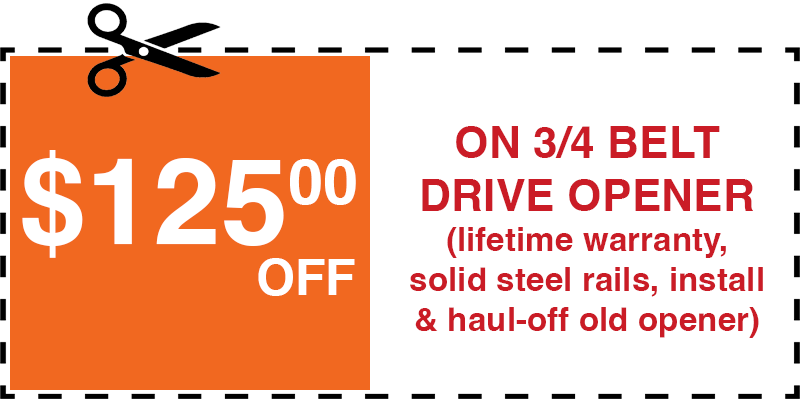 125 off garage door opener bay shore