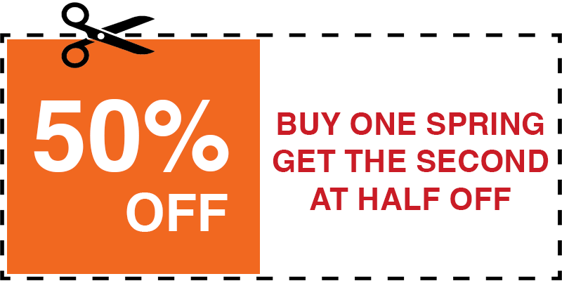 HALF OFF GARAGE SPRING bay shore